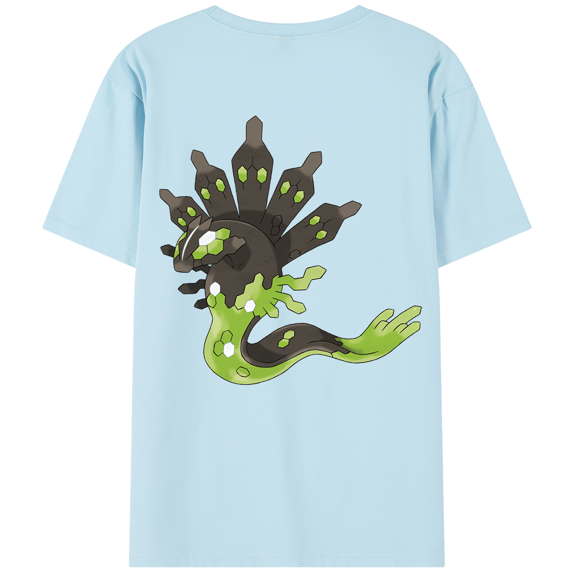 （画像用） ポケットモンスター Pokémon 綿100％半袖Tシャツ（背面プリント）